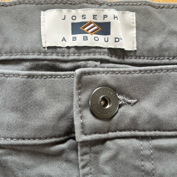 Joseph Abboud Stretch Men's Classic Straight Pants 36x32 Grey RN 77219 - Picture 2 of 10